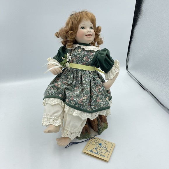 VNT Georgetown Collection Caitlyn Doll & Sitting Stump A Song In My Heart - Picture 14 of 16